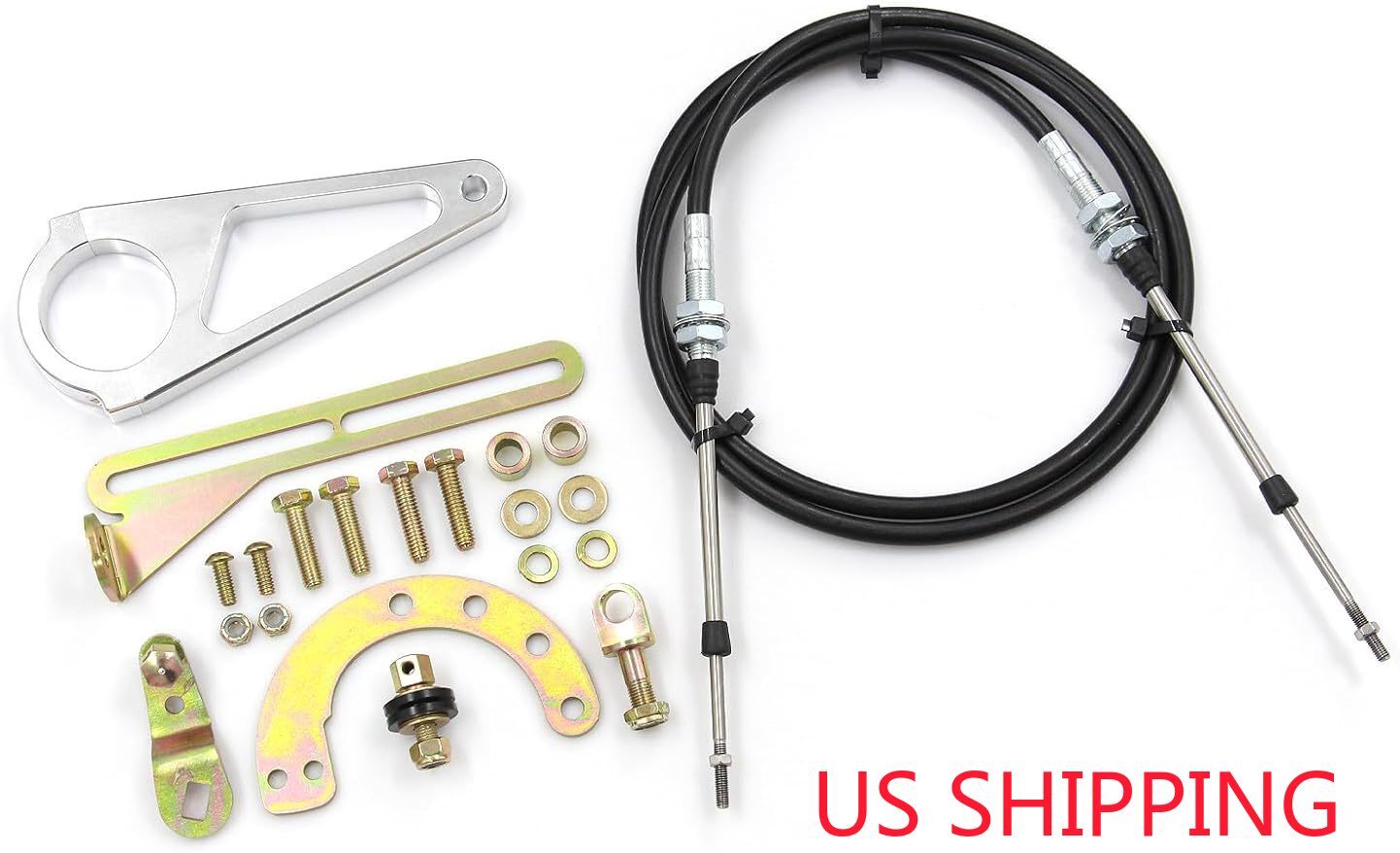 ACA-1804 2"Aftermarket For GM Hard Column Cable Shift Linkage Kit Transmission