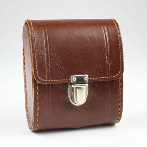 Gossen Sixtomat - Brown Leather Case for Light Meter  - 3" x 1.25" x 2.5"
