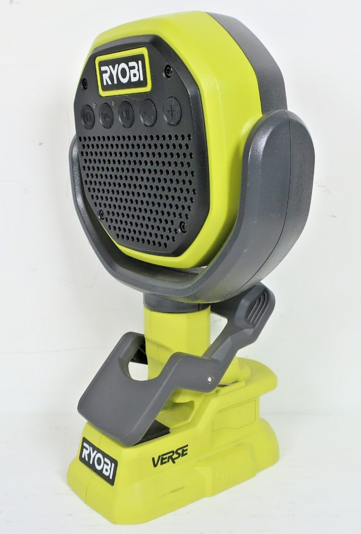 RYOBI ONE+ 18V VERSE Cordless Clamp Speaker Tool Only PCL615B Pre-Owned