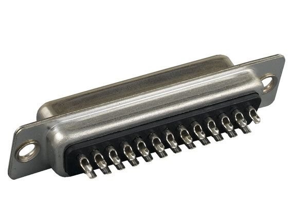 10 Pcs D-SUB 25-Pin DB25 Female Assembly Solder Type Plug Connector Cup Socket