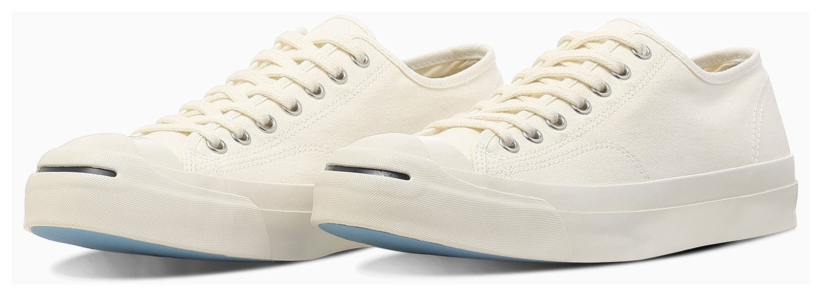 Converse Jack Purcell CL 33301510 White Canvas Low Top Casual Sneakers Shoes