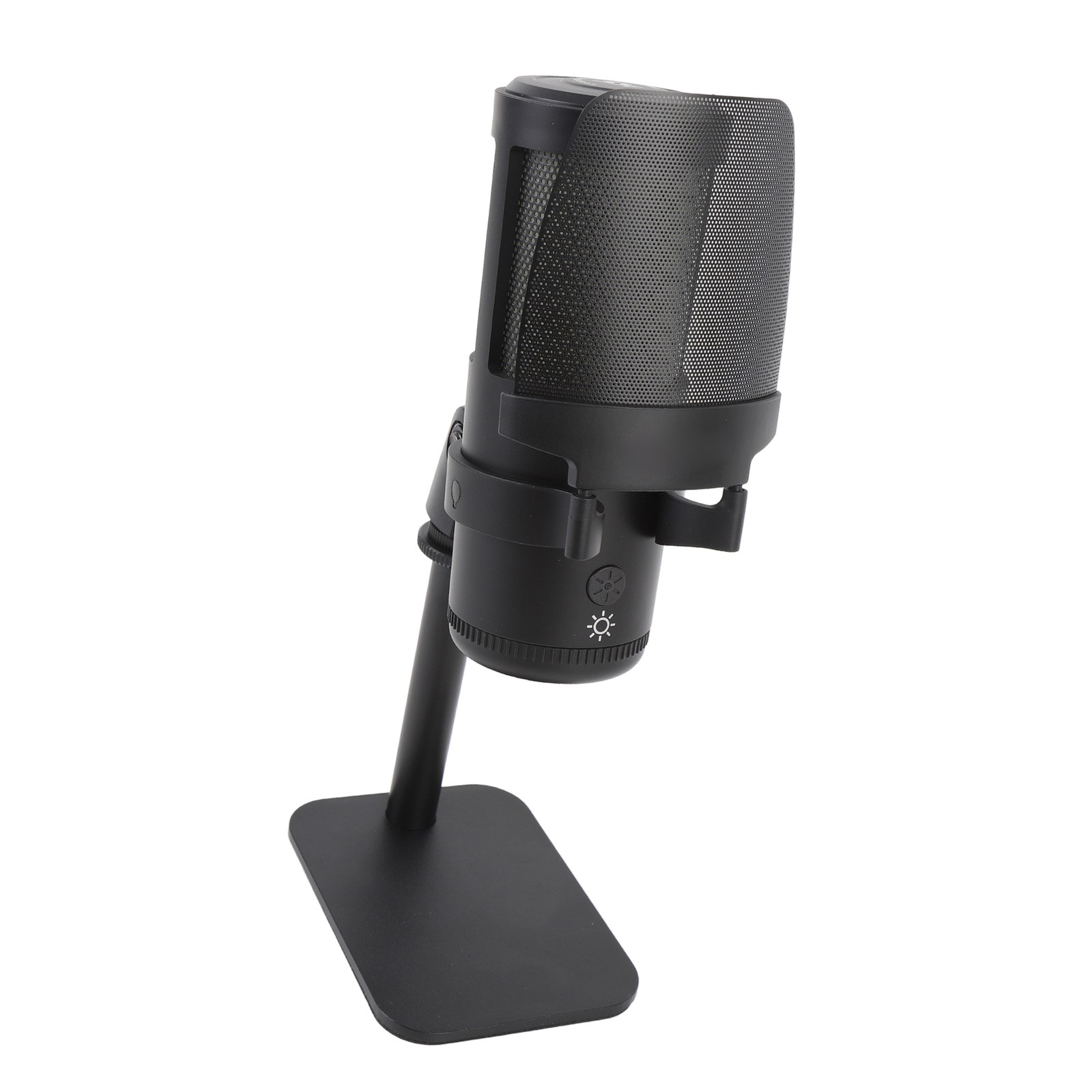 USB Microphone Type C Wired Plug And Play Computer Condenser Mic For Gaming Live