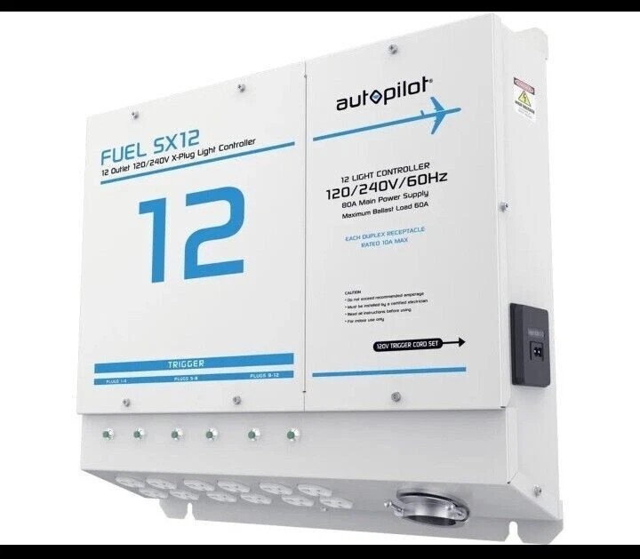 Autopilot APT0122 FUEL ST12 12 Outlet 240V Light Controller with Single Trigger