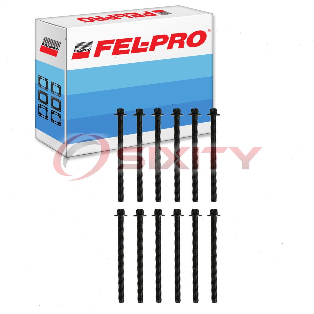 Fel-Pro Cylinder Head Bolt Set for 2012-2016 Chevrolet Sonic 1.4L L4 Engine zp