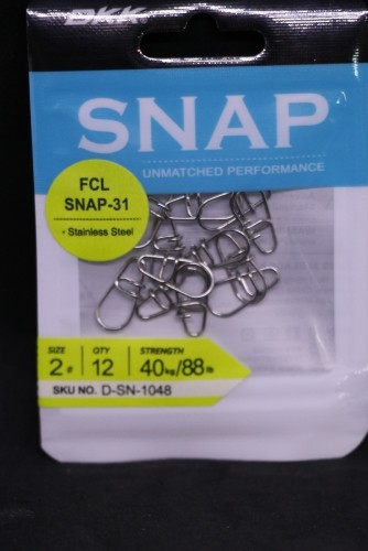 BKK FCL Snap-31 - Size 2 - Stainless Steel - 88lb - 40kg Rating