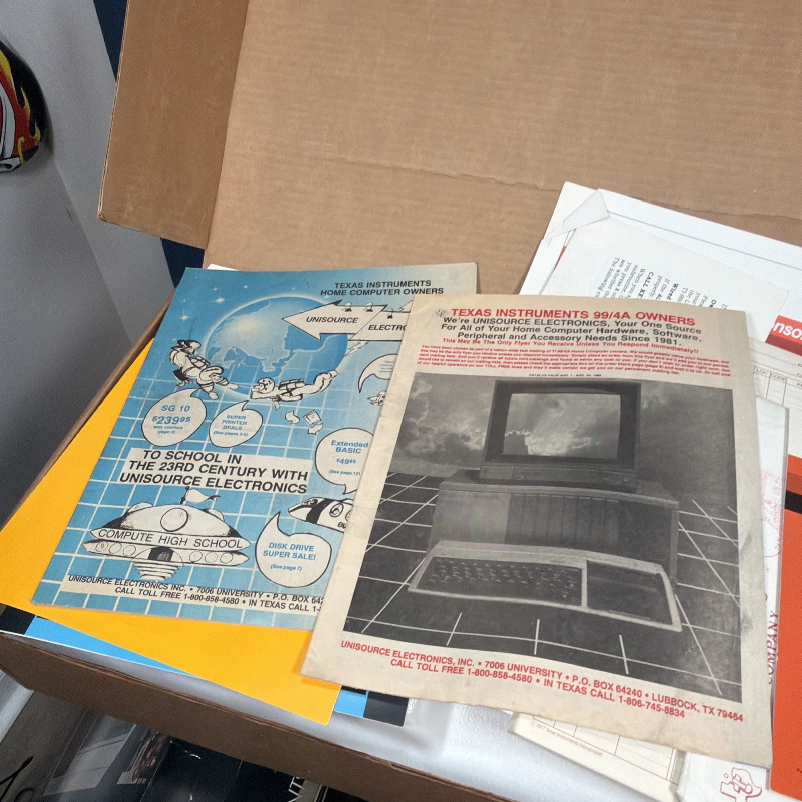 Vintage Texas Instruments TI 99/4A Home Computer System In Box Never Used
