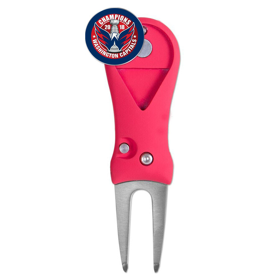 2018 Stanley Cup Washington Capitals NHL Golf Ball Marker + Divot Tool