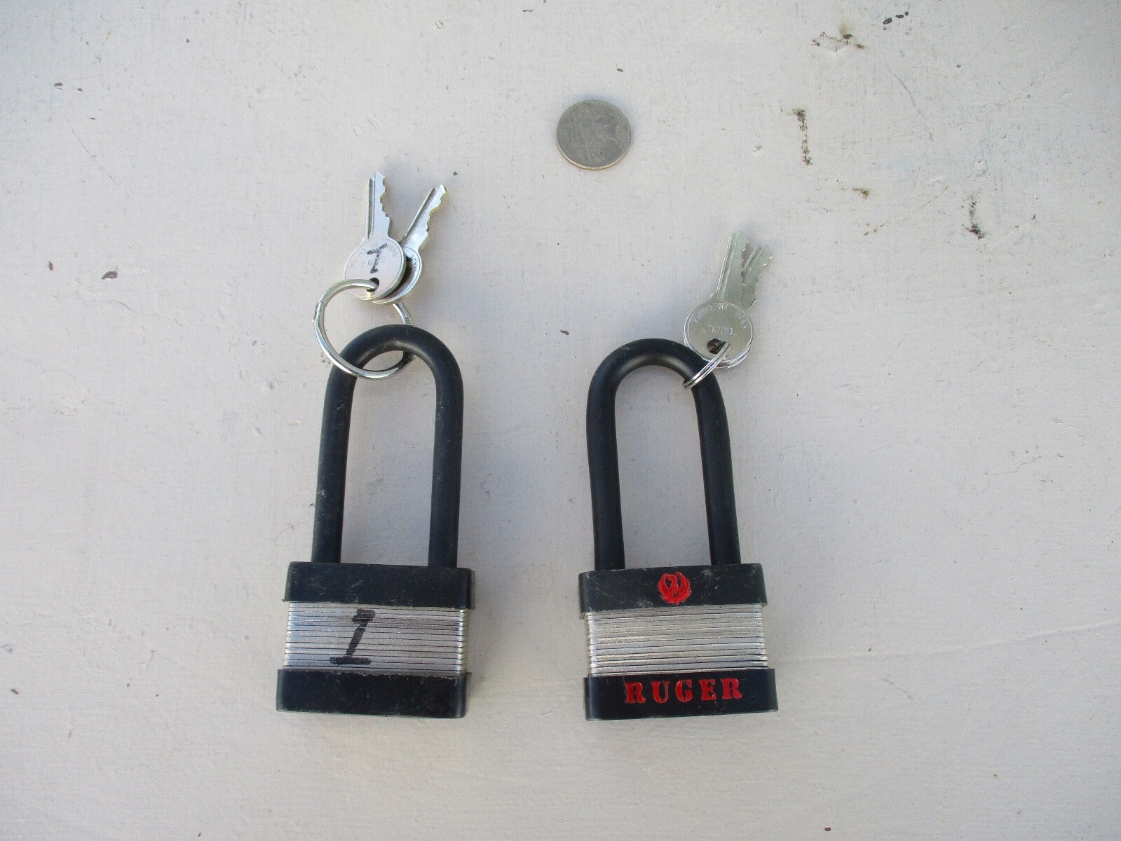 2 Ruger Paddlelocks Locks