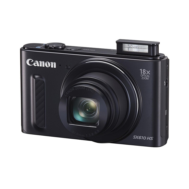 Canon PowerShot SX610 HS Digital Camera 20.2MP 18x Optical Zoom with Charger