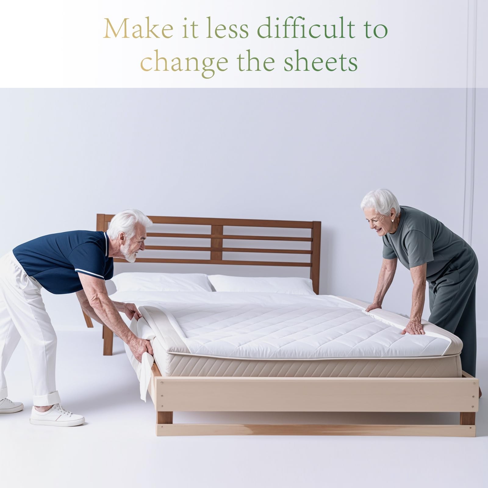 Mattress Lifter Wedge and Bed Maker Tool for Changing Sheets - Easy Lifter Ma...