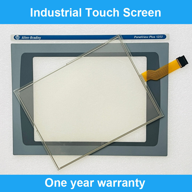 Touch Screen Panel PanelView Plus 1250 2711P-T12C4B8 2711P-T12C4B9+Overlay Film