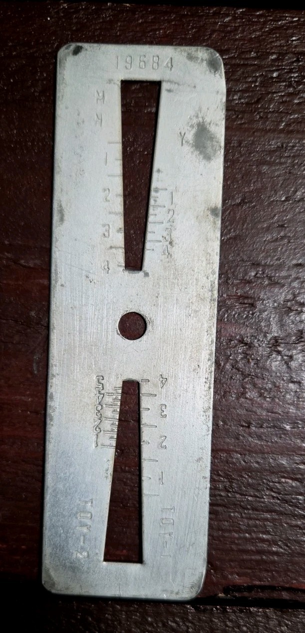 (Curtis Key DECODER GAUGES Lot Of 8 Mixed