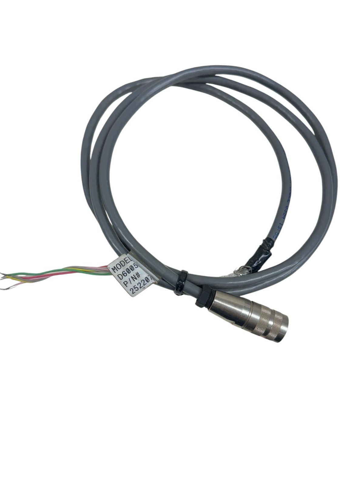MTS SYSTEMS CO D6005P0, 252207-1 Cordset Cable *SALE*