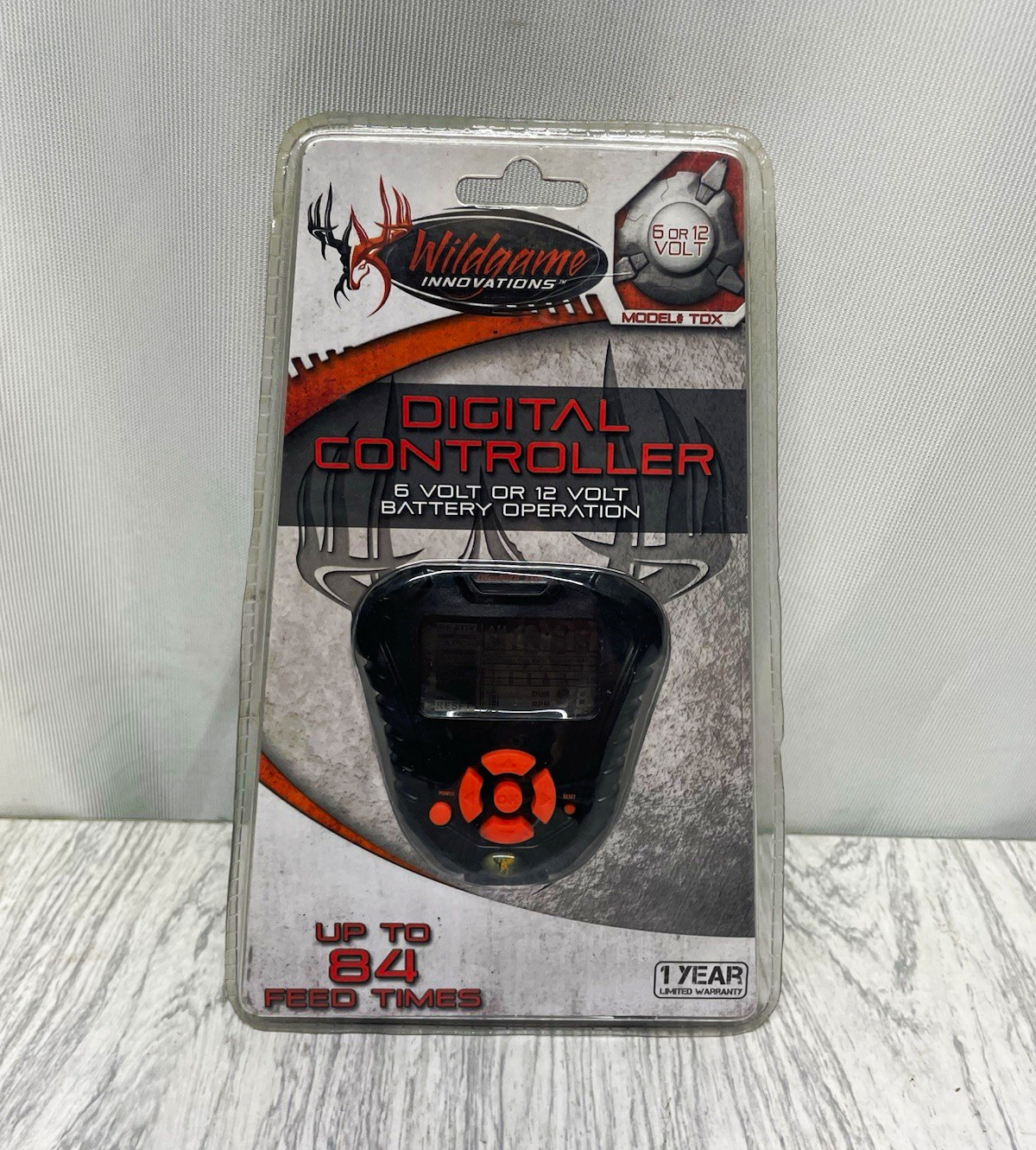 Wildgame Innovations TDX Feeder Timer Digital Controller Programmable LCD 6V/12V