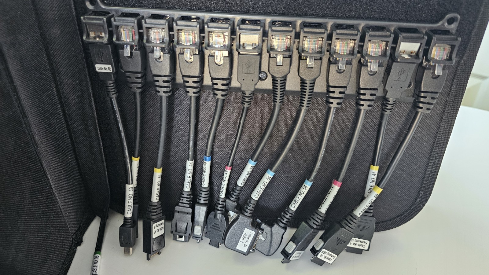 Cellbrite UME 360 Pro + Assortment of data cables (Untested)