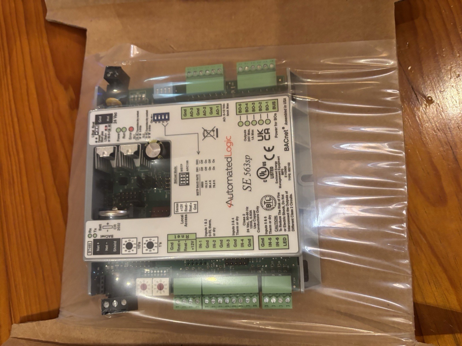 Automated Logic SE563SP BACnet Control Module HVAC Building Automation