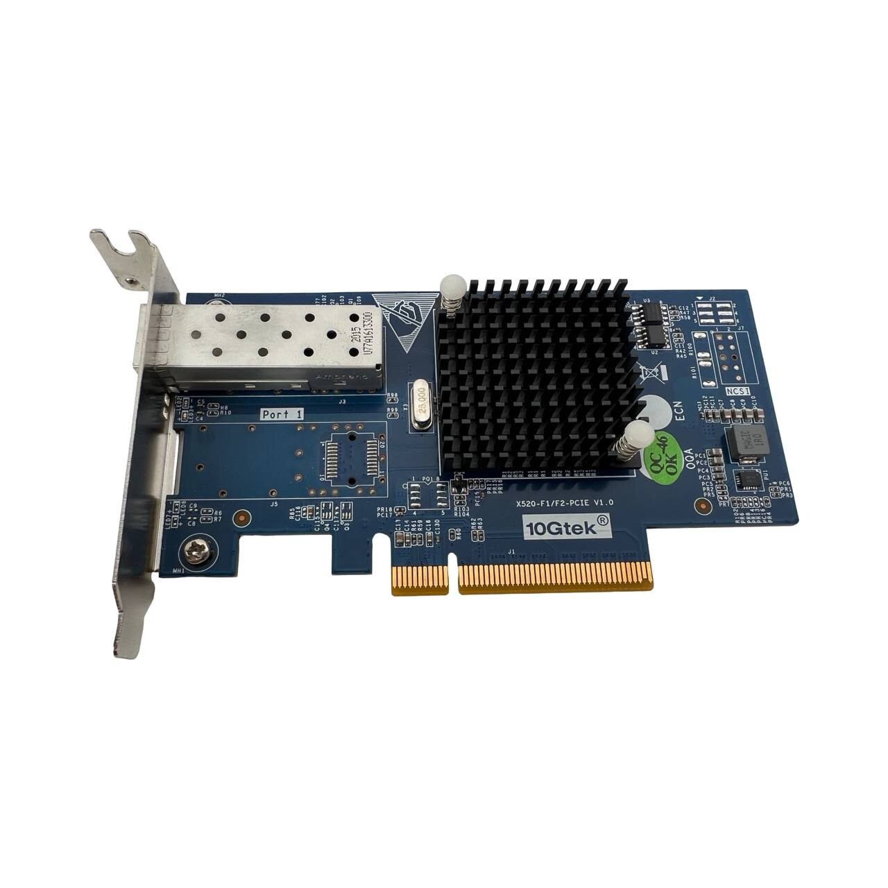 10GTek X520-F1/F2 PCIe SFP Network Card Low Profile Fully Tested!