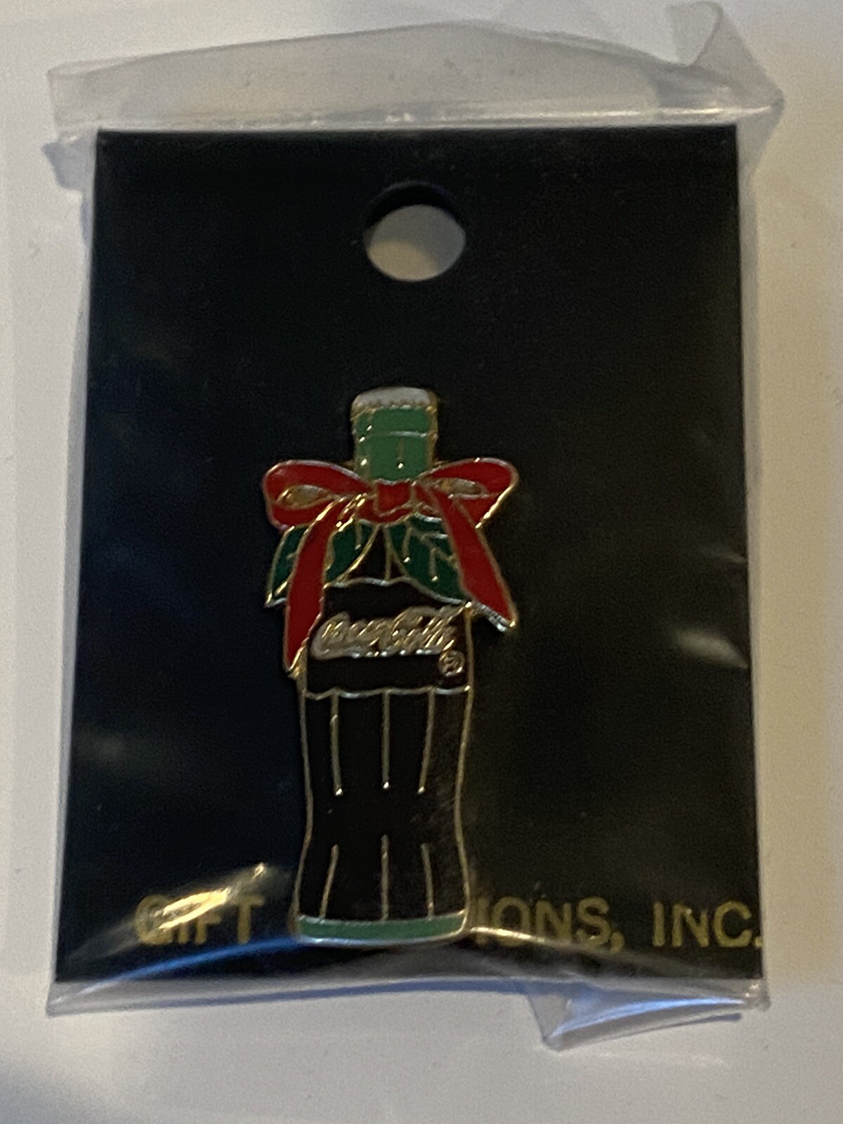 Coca-Cola Coke Holiday Coke Bottle Lapel Pin NEW
