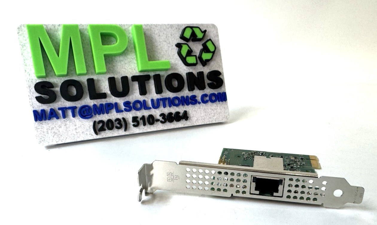 Dell i225T1 Single-Port 2.5Gigabit PCIe Network Adapter Dell KXH4R Tested