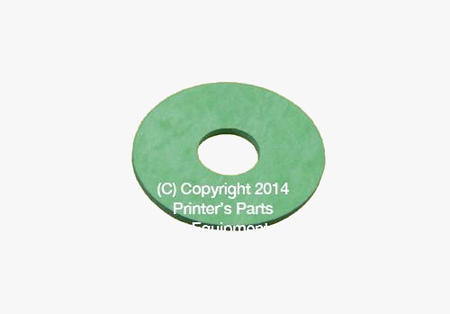 Flat Rubber Disc 1 3/4 x 9/16 x 2mm – 44.5 x 14.3 x 2mm Qty 50