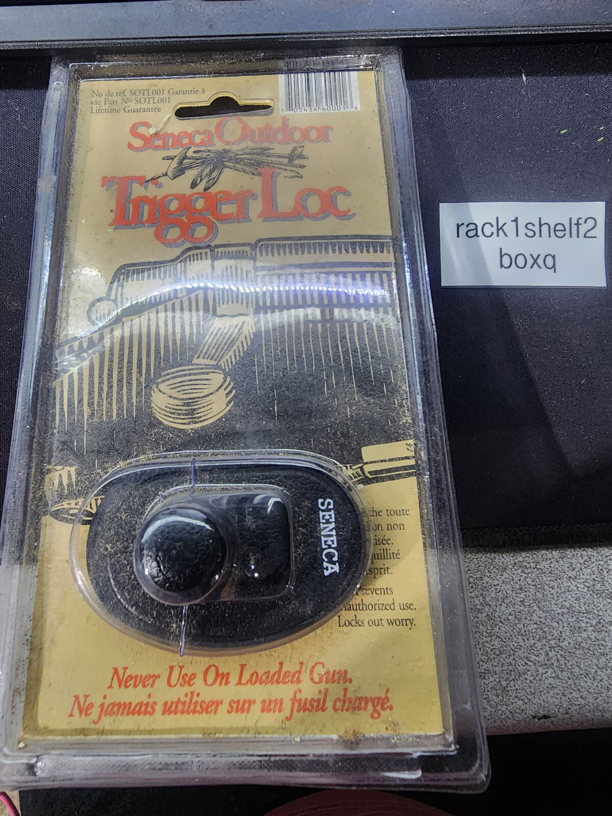 Seneca Keyed  Gun Lock Steel Safety Universal Firearm Long Guns & Pistols