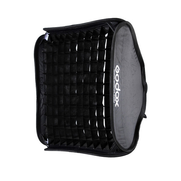 US Godox 80X80cm Foldable Flash Softbox With Grid+S2 Bracket Fr AD100Pro V1 V860