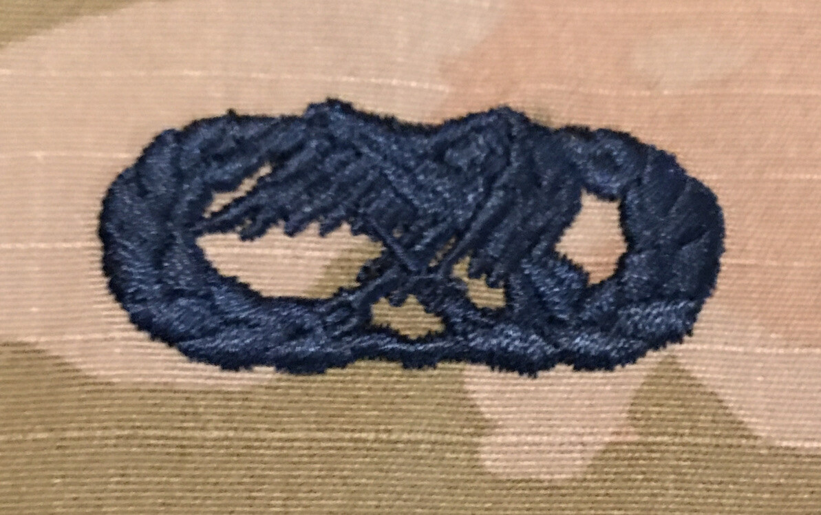 US Space Force Basic Maintenance Badge OCP Sew-On USSF