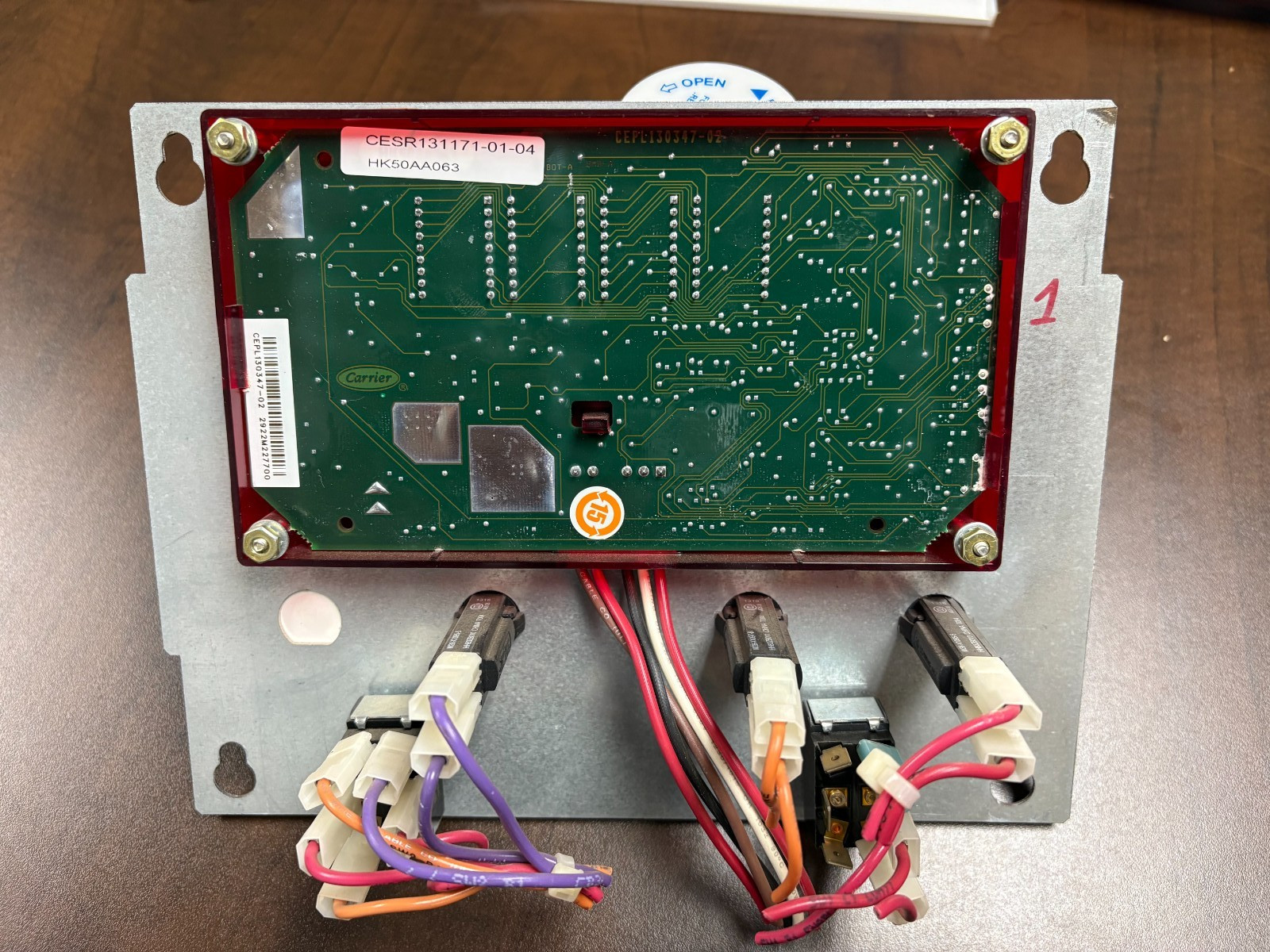 Carrier HK50AA063 Programmed Standard Tier Display Module