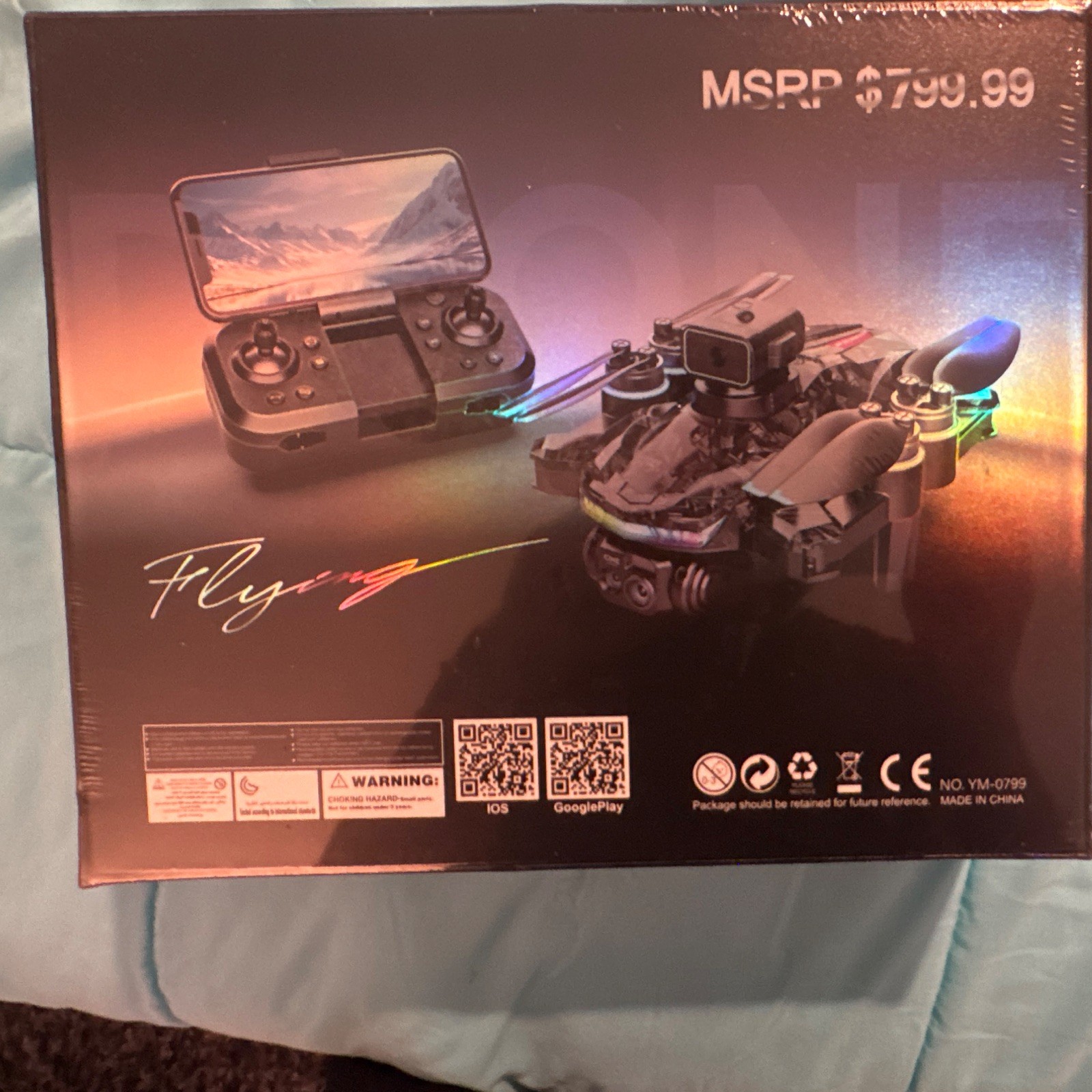 YOMI UAV MAX YM-0799 Quadcopter Drone w/ Camera, Obstacle Avoidance, RTR