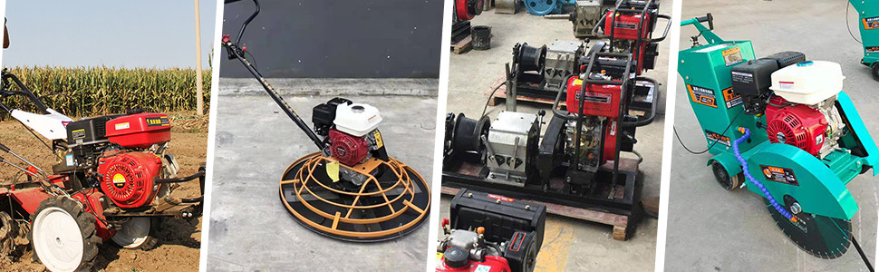 Diesel Engine 196cc 4 Stroke Single Cylinder Forced Air Cooling Diesel Engine