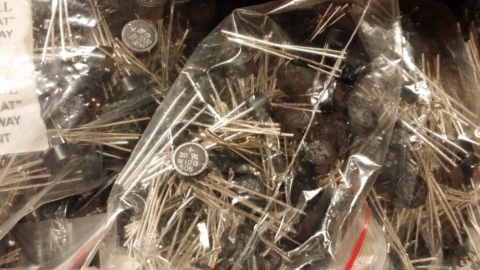 (20 PCS) W10G DIODES INC. RECT BRIDGE GPP 1.5A 1000V WOB