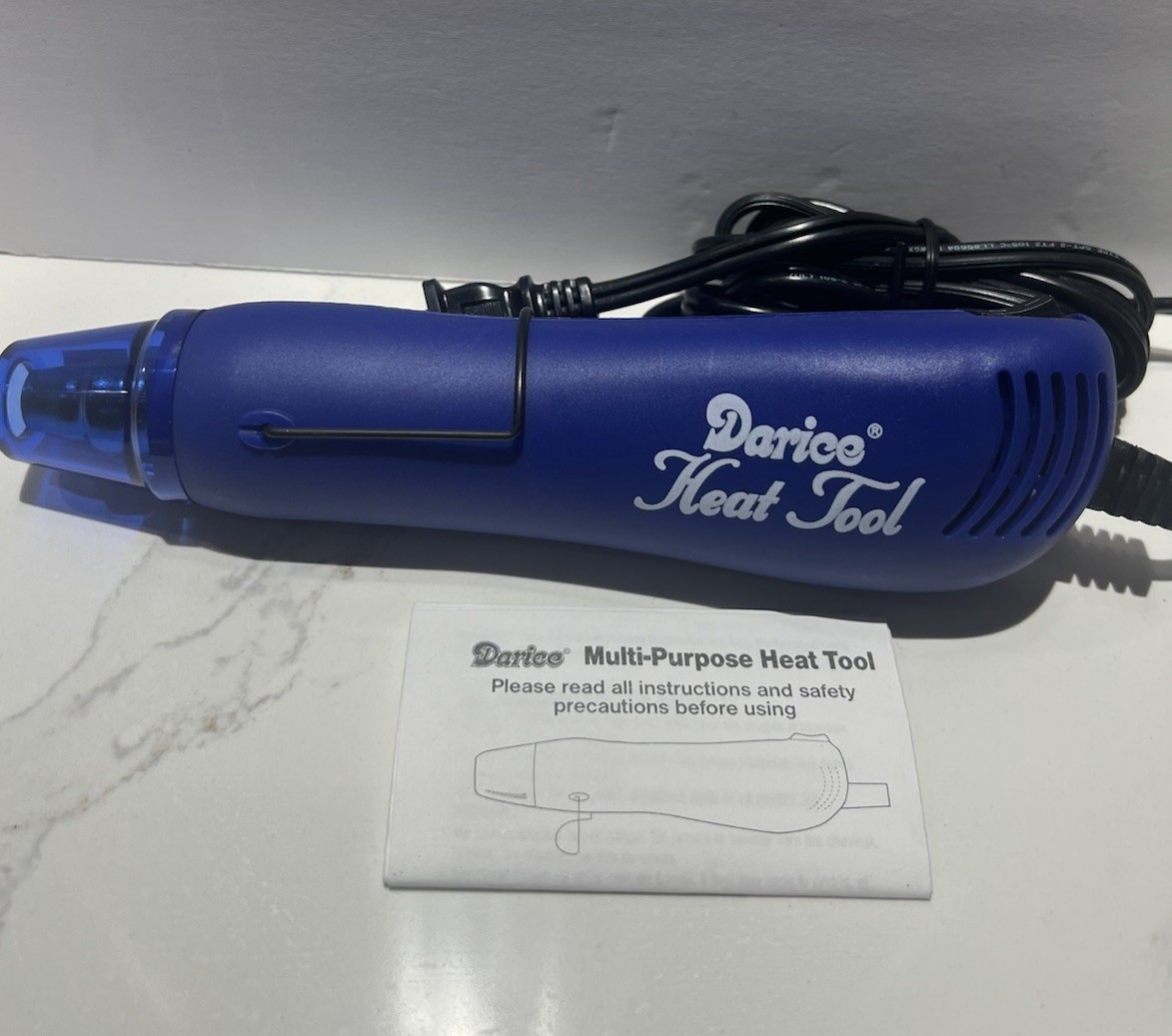 Darice Crafters Multipurpose Heat Tool Crafters Embossing Curing Shrinking NWOB
