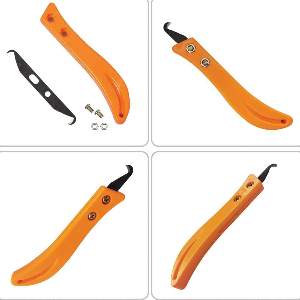 Hook Blade Utility Knife with Blades Golf Grip Removal Tool Hook Knife Utility