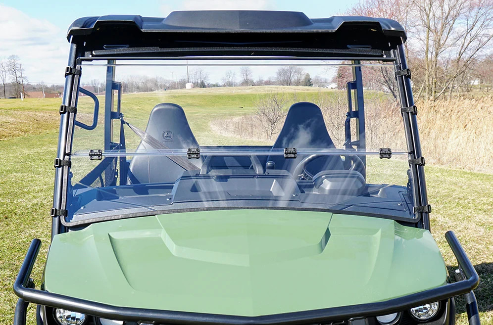 John Deere Gator 835/865 Scratch Resistant Folding Windshield