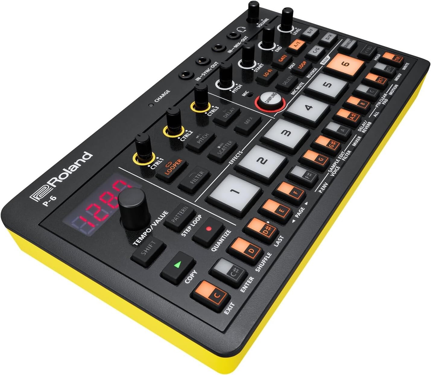 Roland AIRA Compact P-6 Creative Sampler W/Box