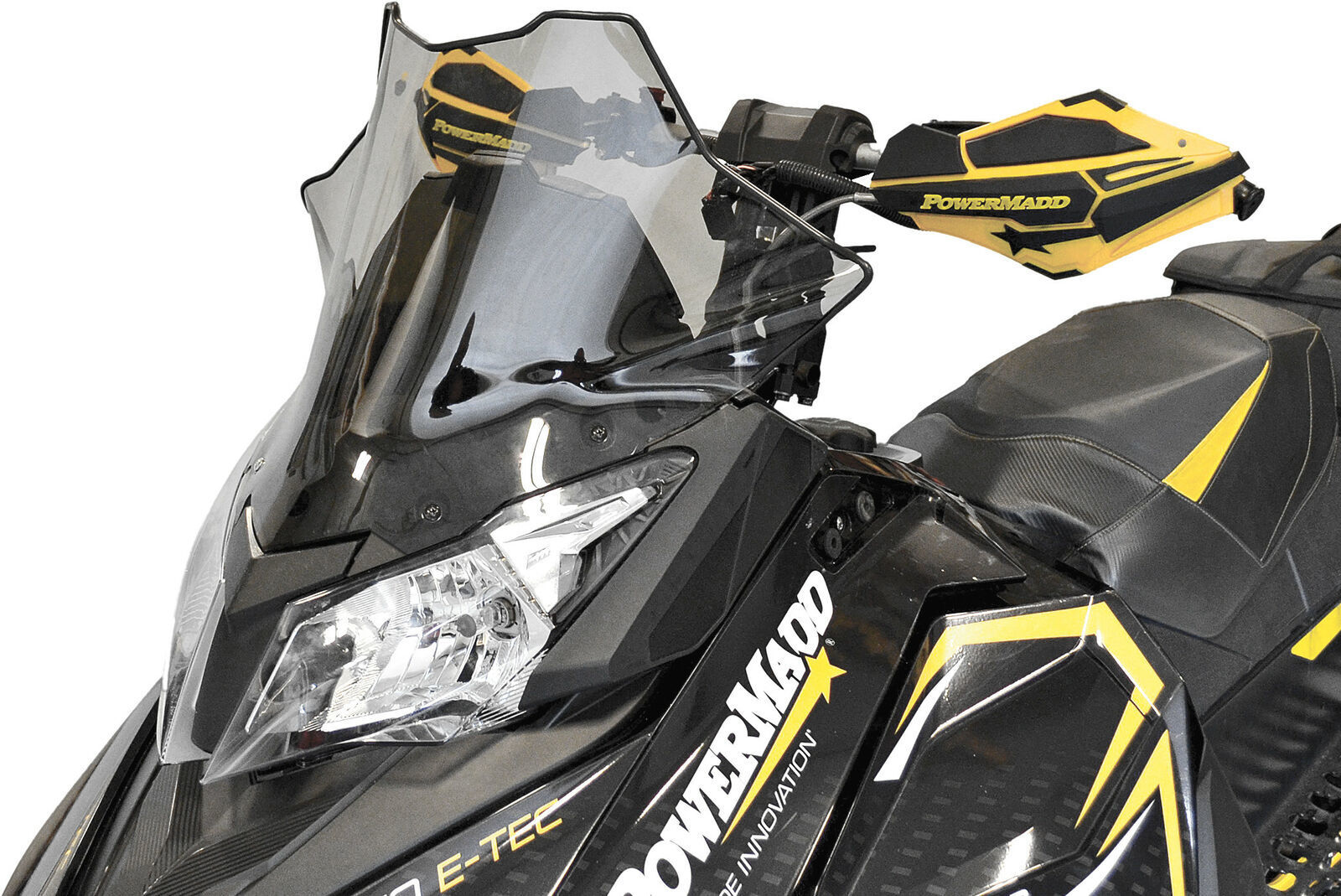 Powermadd 13521 Cobra Windshield, 14in. Smoke
