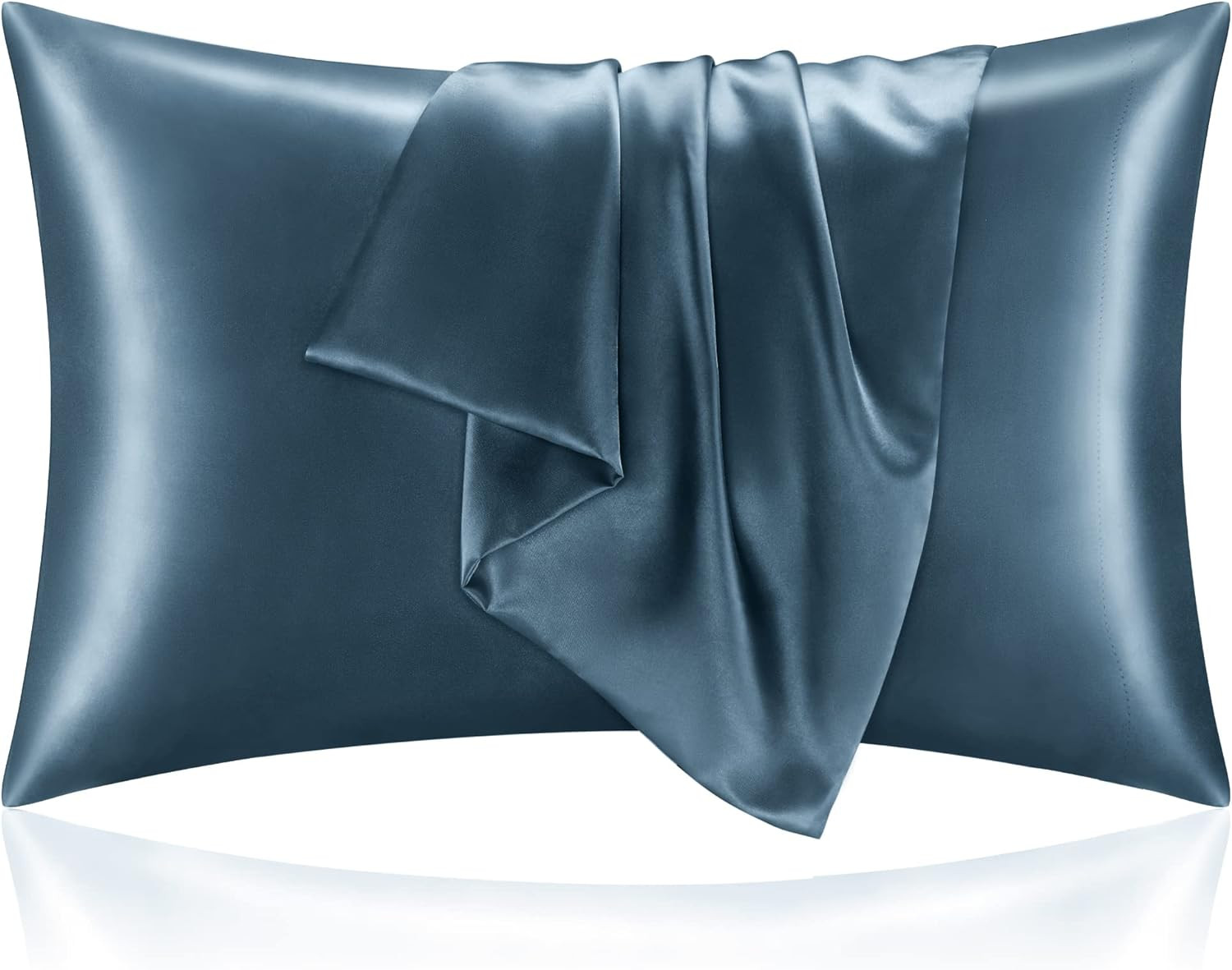 Satin Pillowcase for Hair and Skin, Super Soft and Cooling Similar to Silk Pillo