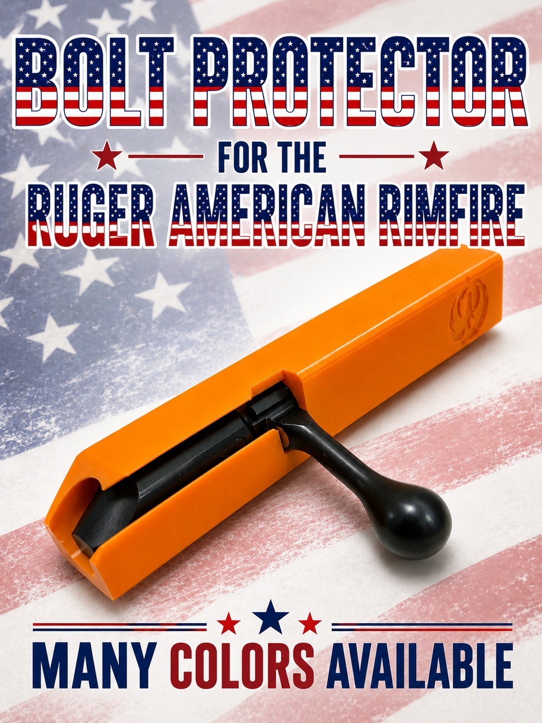 Ruger American / Precision Rimfire Rifle Bolt Cover Holder Protector