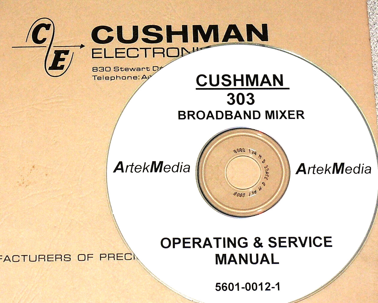 CUSHMAN 303 BROADBAND MIXER OPERATING & SERVICE MANUAL