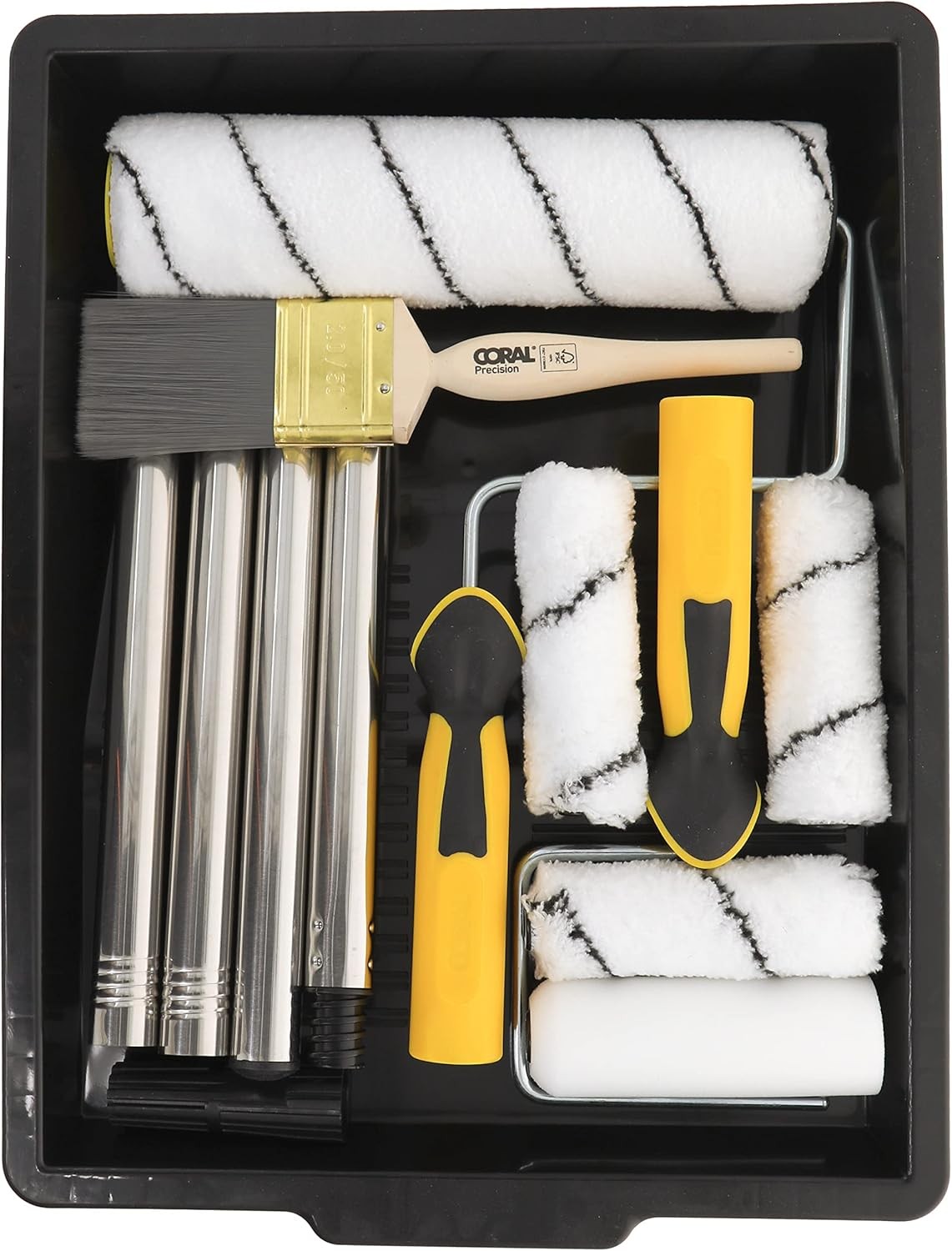 10505 Easy Coater Paint Roller Brush Kit with Extension Pole - 10PC