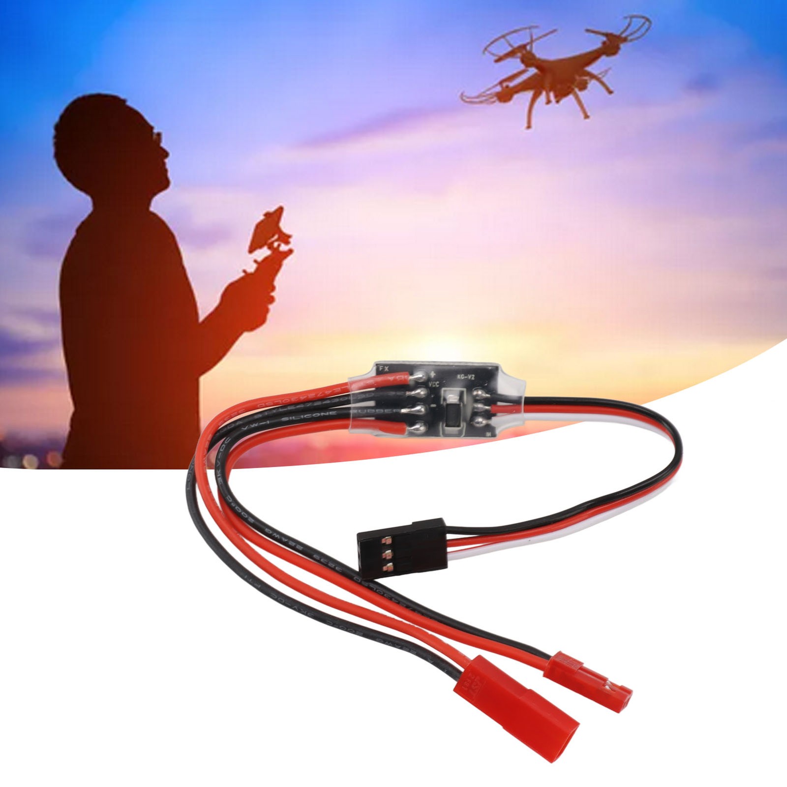 Remote Control Electronic Switch 3‑30V 20A High Voltage RC Electronic Switch For
