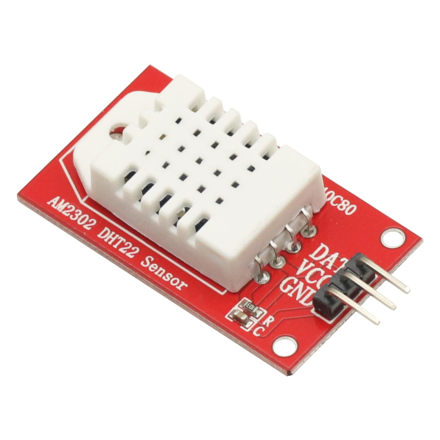 2 Pcs AM2302 DHT22 Digital Temperature and Humidity Sensor Module 5V Single B...