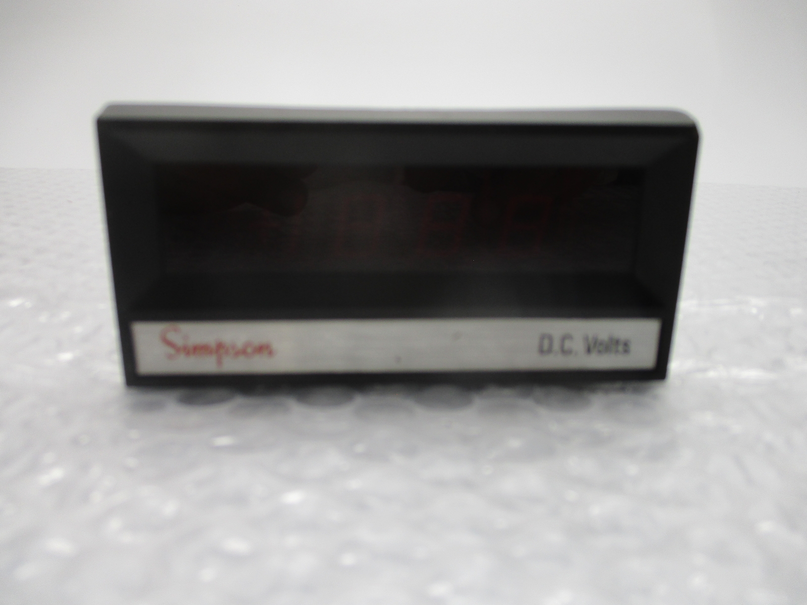 SIMPSON 6062A DIGITAL PANEL METER UNMP