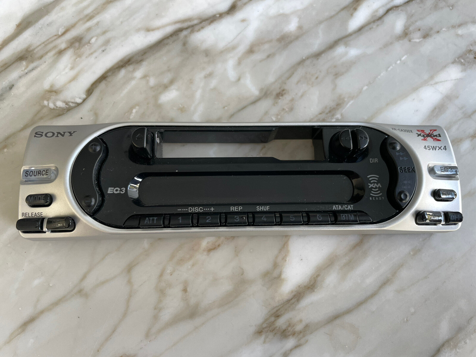SONY XR-CA350X CAR STEREO CASSETTE SONY XR-CA350X STEREO ONLY FACEPLATE OEM🟠
