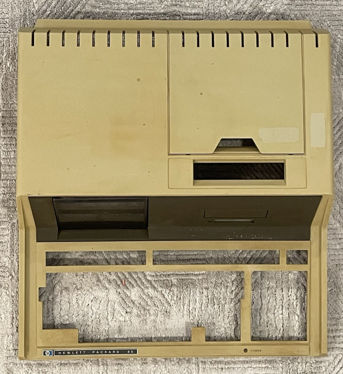 Vintage HP Hewlett Packard 85 Computer Top Panel Assembly