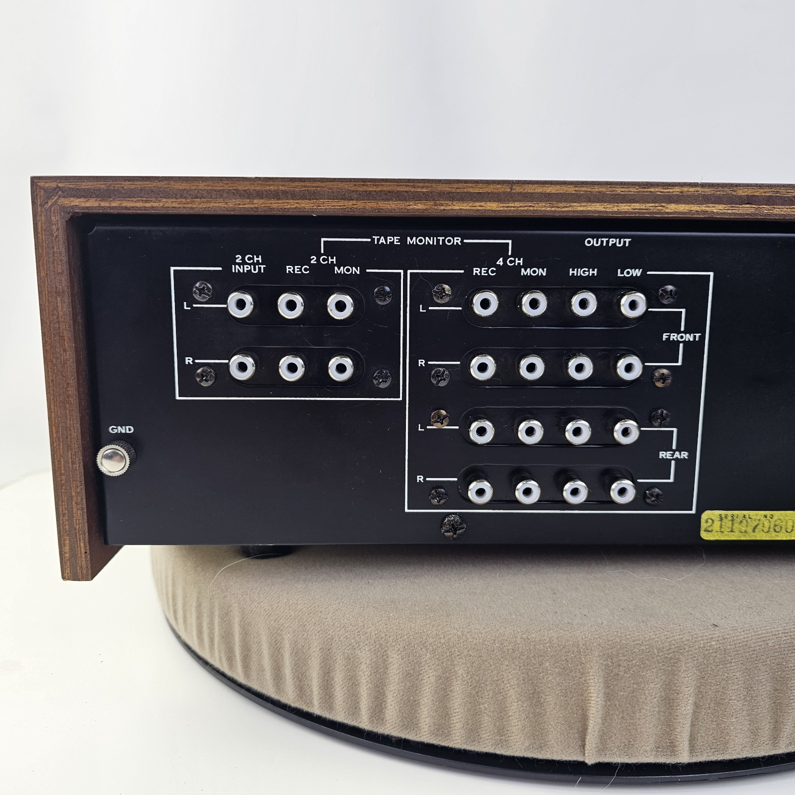 Sansui QS-1 Quadrophonic Synthesizer Decoder Working