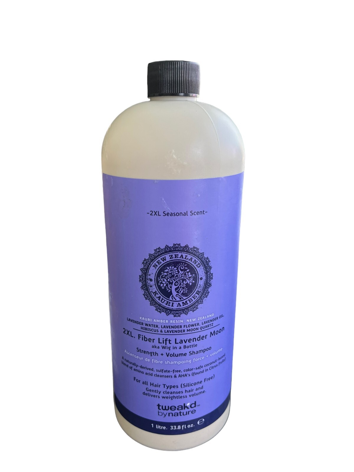 Tweak'd by Nature  Supersized Shampoo 33.8 oz ~ Lavender Moon NOT SEALED