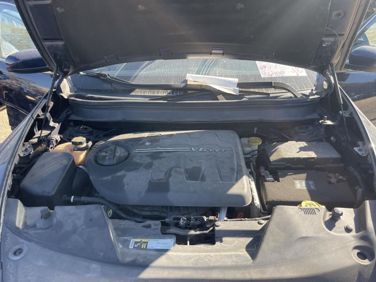 Sun Visor Left Driver Illuminated Fits 14-18 CHEROKEE 989144