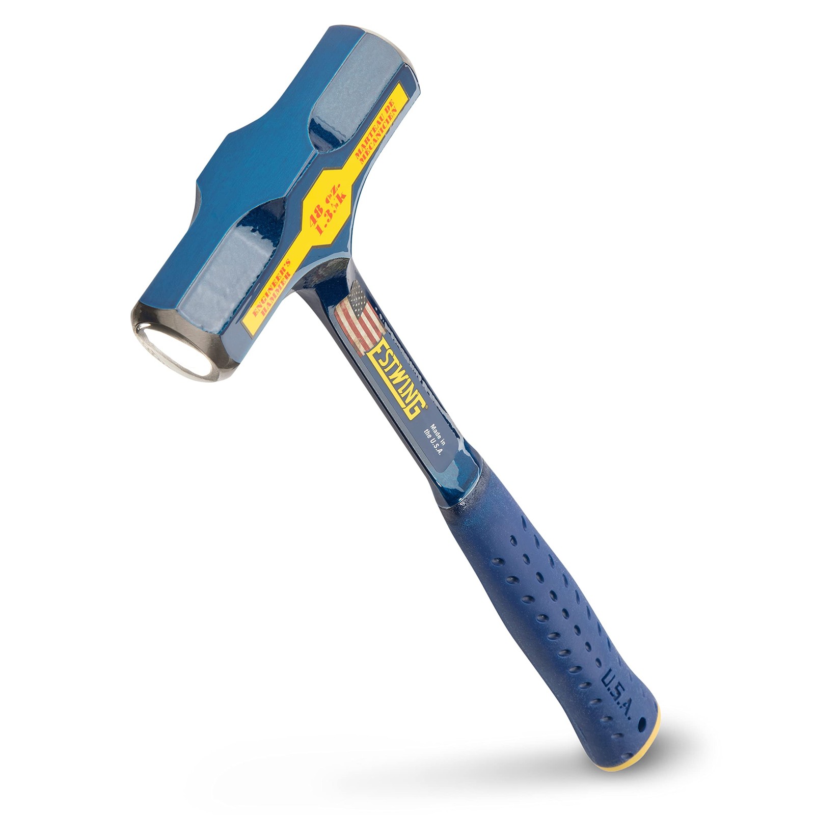 Estwing Engineer Hammer with Shock Reduction Grip Durable Hand Tool Made in USA