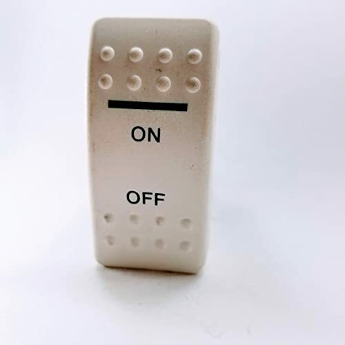 Carling Contura Illum Rocker Switch W/Green Lens (Lamp Voltage 12-24VDC) B-622